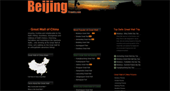 Desktop Screenshot of beijing-travels.com